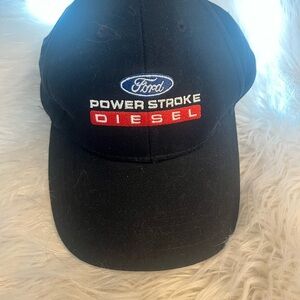 Ford Power Stroke Diesel Black Cap